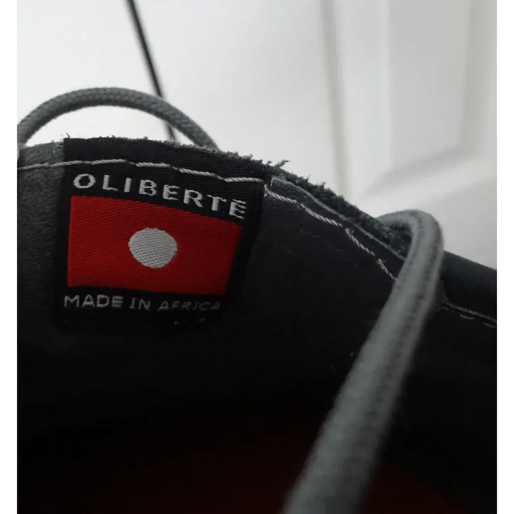 Oliberte Blue Suede Leather Oxford Ethiopia Africa Men 12 Brogue Business Casual